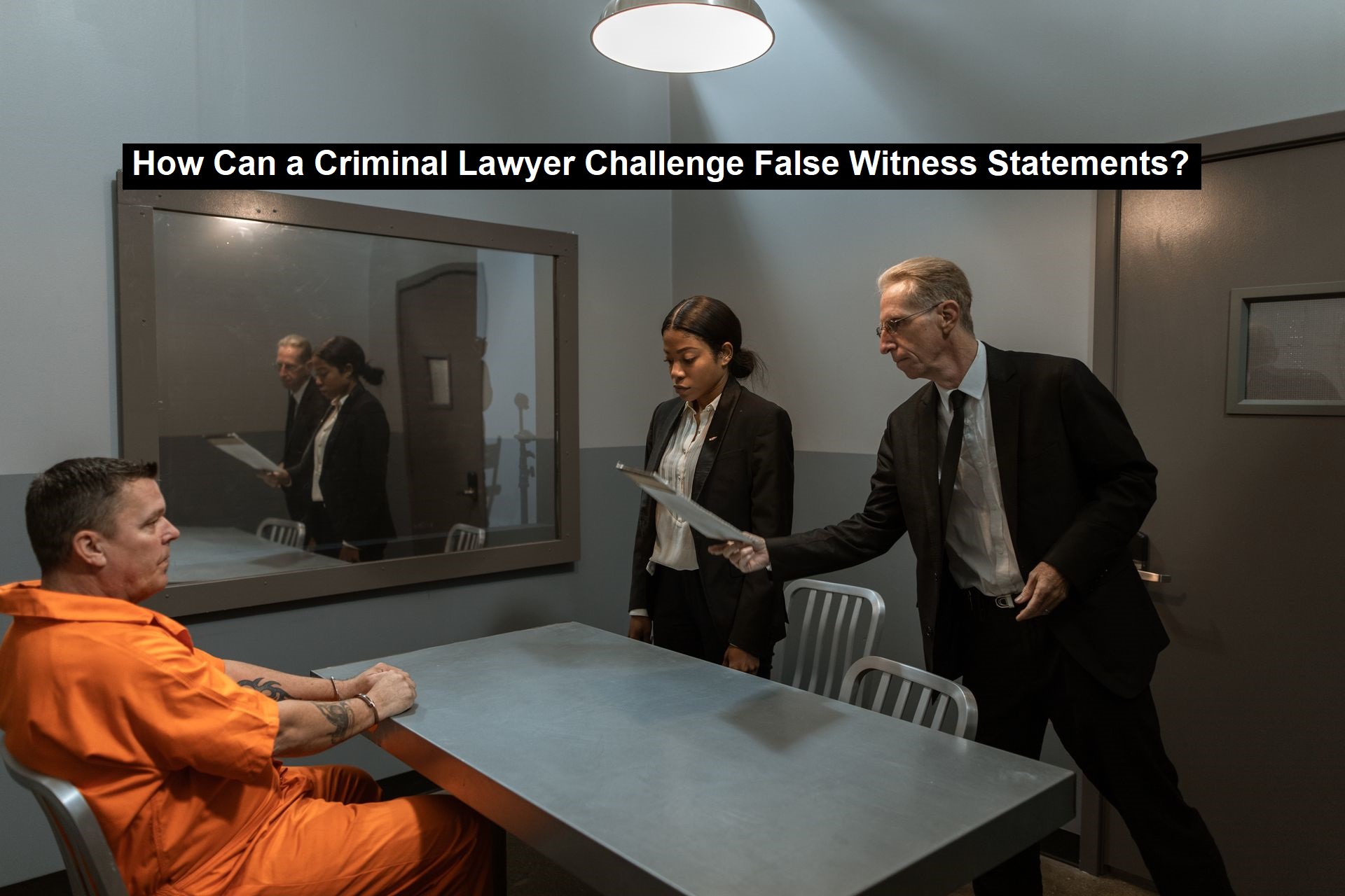How Can a Criminal Lawyer Challenge False Witness Statements?