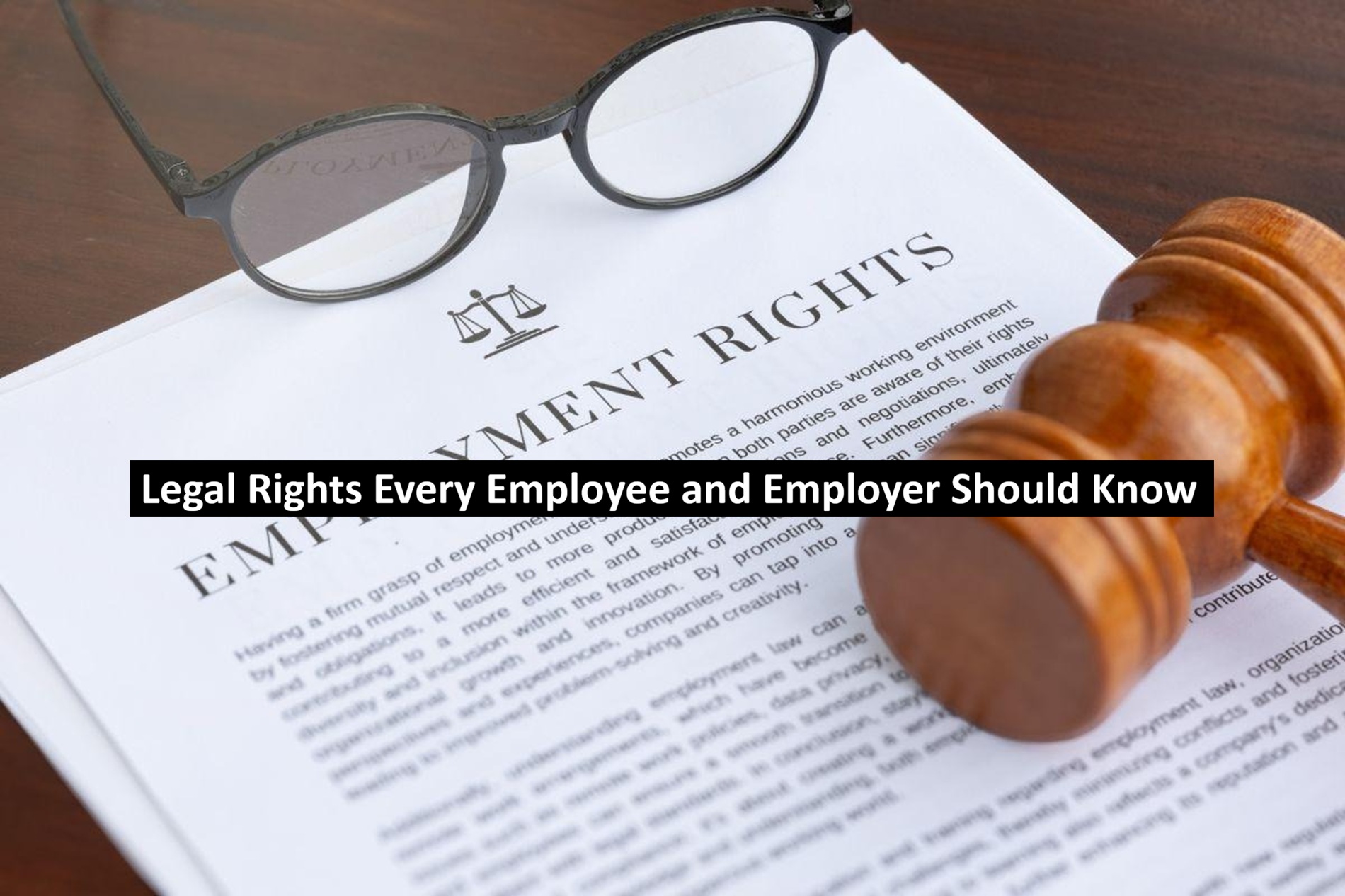 Legal Rights Every Employee and Employer Should Know